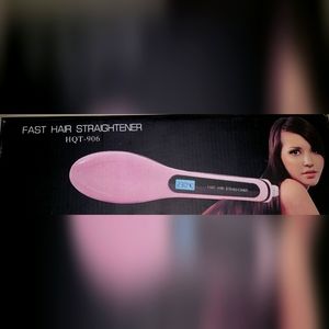 Pink Fast Hair Straightener